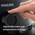 Philips NA120/00 4.2L Air Fryer 1500W | Analog Airfryer with RapidAir Technology | Black - Image 5
