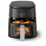 PHILIPS NA221/00 Air Fryer | 4.2L |1500W | Rapid Air Technology | Digital Touch Screen | 13 Presets | 80–200°C | Black